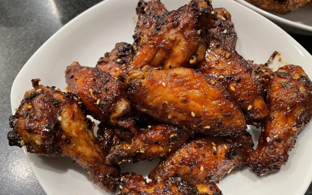 Super Bowl Airfried Wings – 3 the hard Way